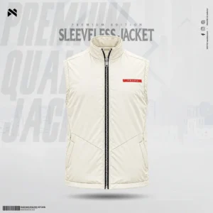 Mens Premium Suskin PRADA Jacket – Cream